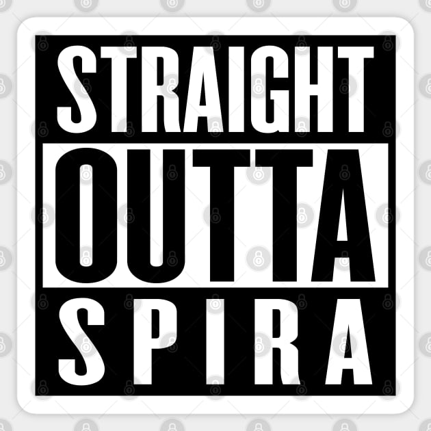 Straight Outta Spira Sticker by inotyler